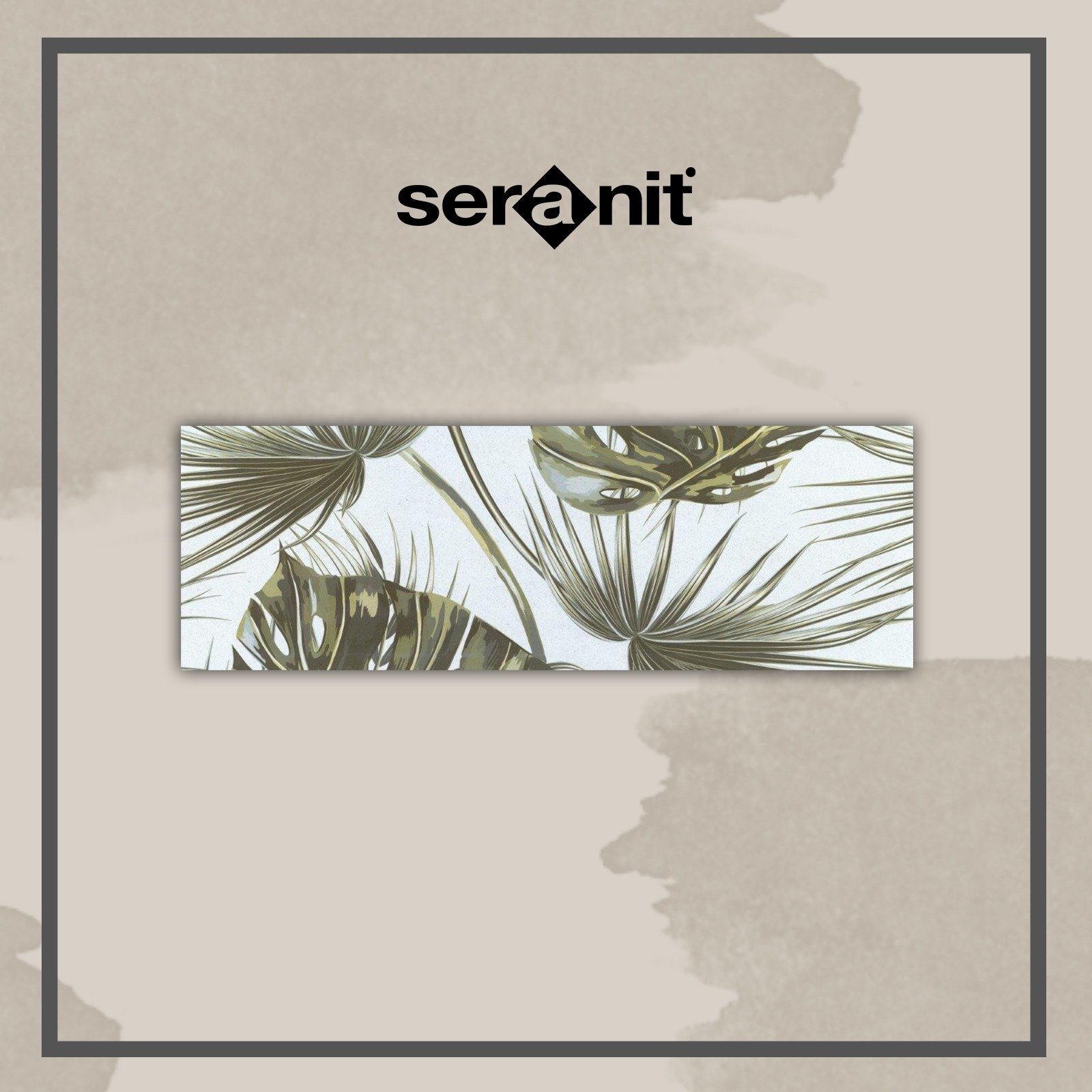 Seranit Mirage Mat Flower Dekor 1 40x120 (1.44 m2 Fiyatı)